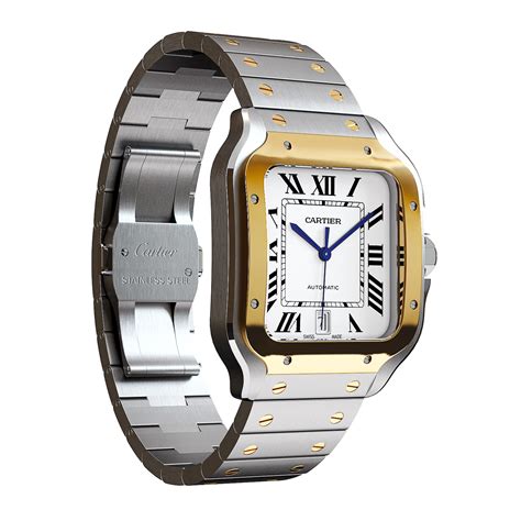 cartier 3d|Santos de Cartier Watch Collection .